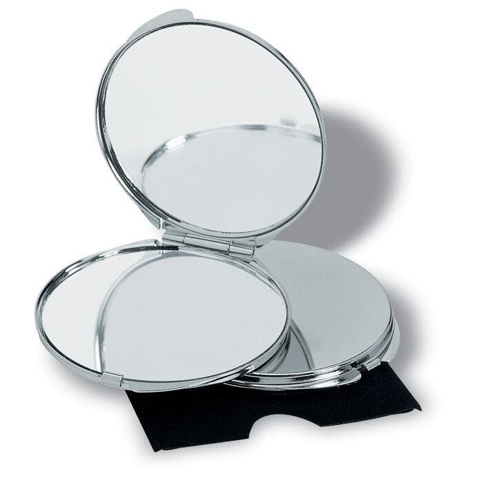 GiftRetail KC2204 - GUAPAS Miroir de luxe chromé