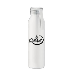 GiftRetail MO6469 - NAPIER Bouteille en aluminium 600ml Blanc