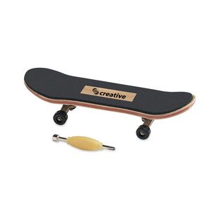 GiftRetail MO6594 - PIRUETTE Mini skateboard en bois Wood