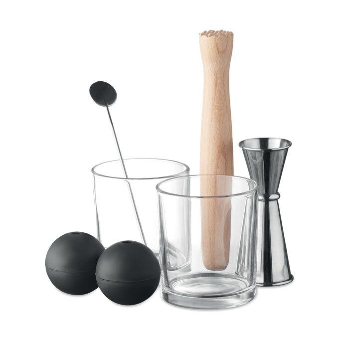 GiftRetail MO6620 - NIGHT Set de 7 pièces pour cocktail