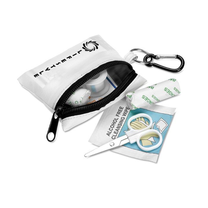 GiftRetail MO7202 - MINIDOC Trousse de secours mousqueton