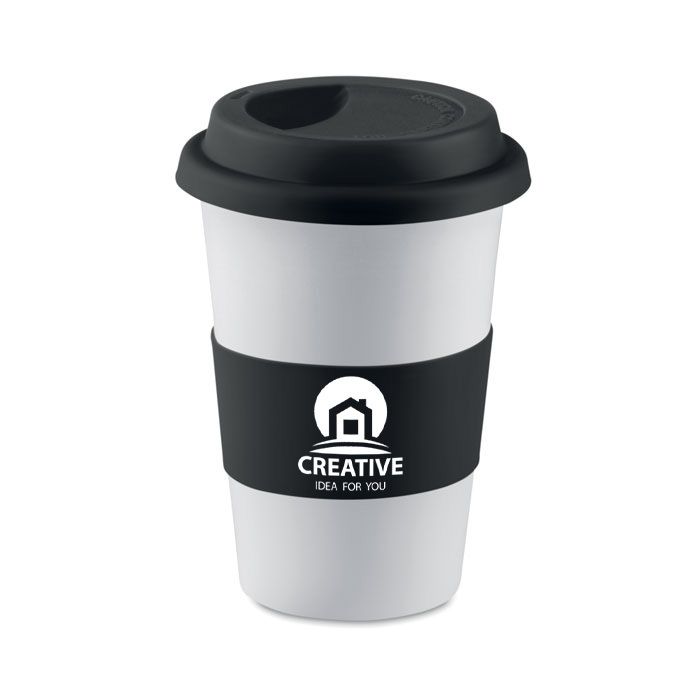 GiftRetail MO7683 - TRIBECA Mug céramique avec silicone