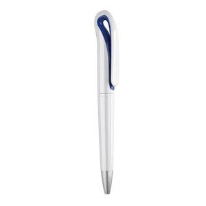 GiftRetail MO7793 - WHITESWAN Stylo à bille Twist en ABS