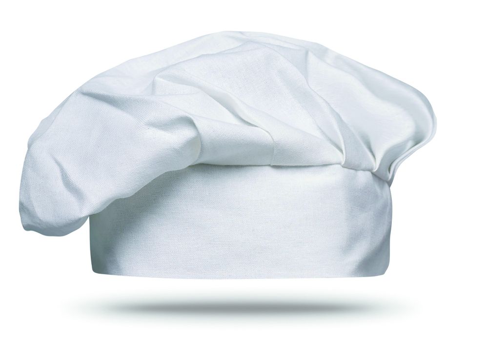 GiftRetail MO8409 - CHEF Toque de chef en coton 130g/m2