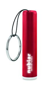 GiftRetail MO9469 - SANLIGHT Lampe torche en plastique. Rouge