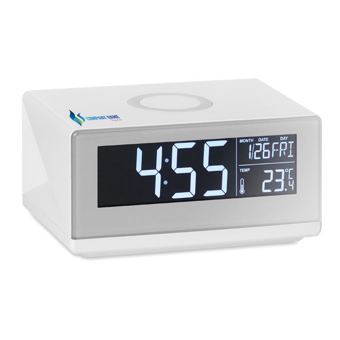 GiftRetail MO9588 - SKY WIRELESS Horloge LED et chargeur sans fi