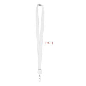 GiftRetail MO9852 - ZIP LANYARD Lanyard avec badge extensible