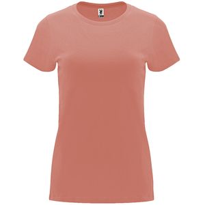 Roly CA6683 - CAPRI T-shirt manches courtes coupe près du corps ORANGE CLAY