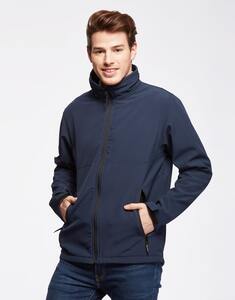 Mustaghata CLIFF - Blouson Softshell Homme Marine