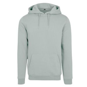 BUILD YOUR BRAND BY011 - Sweat capuche lourd Océan Blue