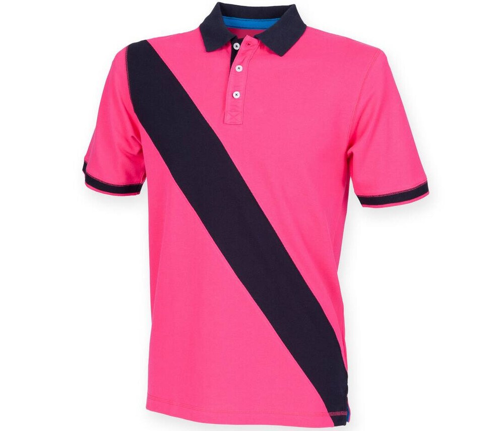 Radsow RFR212 - Polo piqué homme bande diagonale