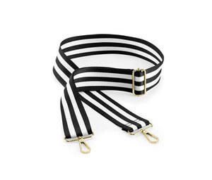 BAG BASE BG765 - Bandoulière ajustable Black / White