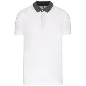 Kariban K260 - Polo jersey bicolore homme