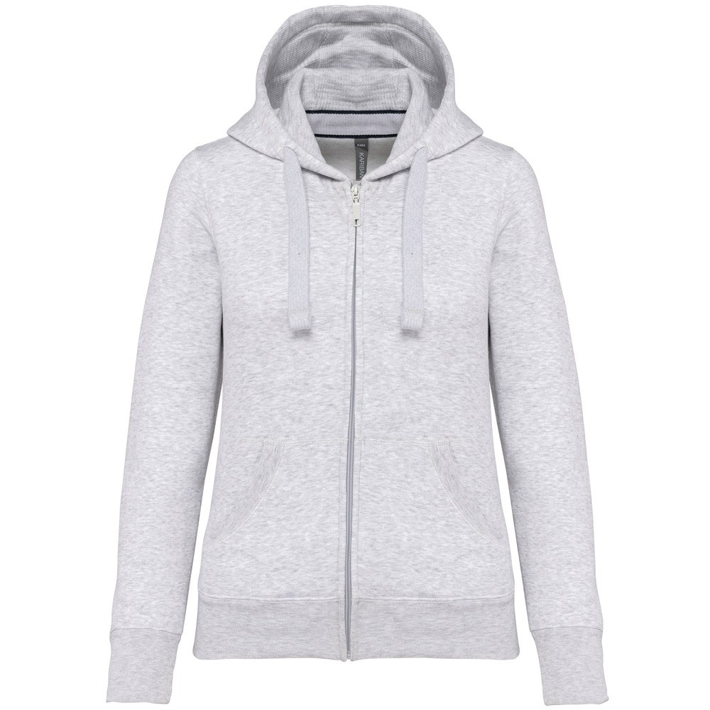 Kariban K464 - Sweat-shirt zippé capuche femme