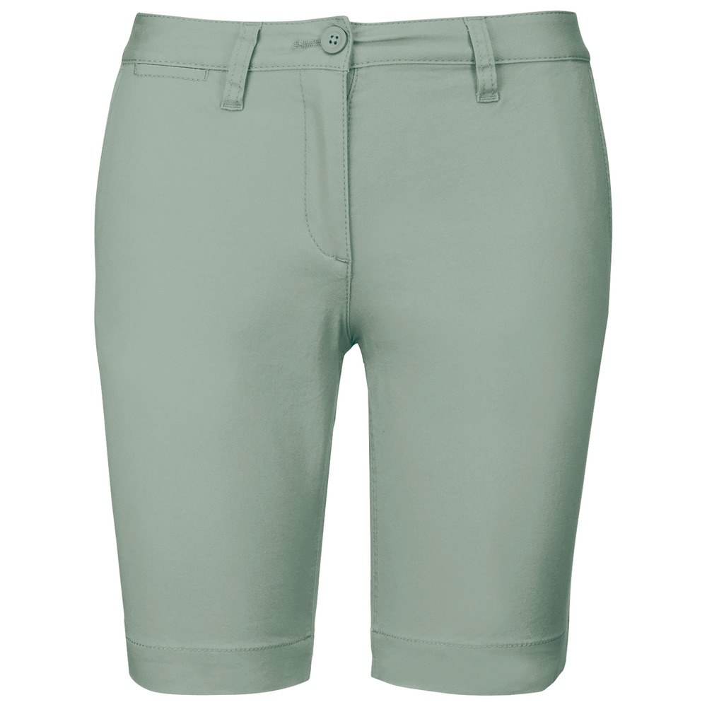 Kariban K751 - Bermuda chino femme