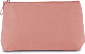 Kimood KI0727 - Trousse de toilette en coton Dusty Pink