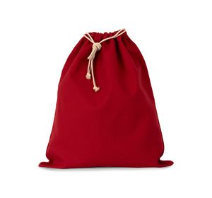 Kimood KI0747 - Sac coton à cordon Cherry Red