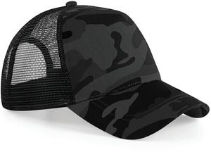 Beechfield B694 - Casquette Snapback Camo Midnight Camo