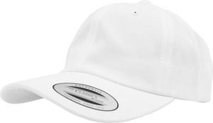 FLEXFIT FL6245CM - Casquette en coton twill - 6 panneaux White