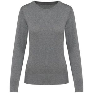 Kariban Premium PK901 - Pull Supima® col rond femme Grey Heather