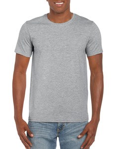 GILDAN GIL64000 - T-shirt SoftStyle SS for him Sports Grey