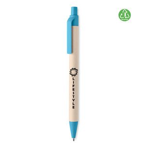 GiftRetail MO6822 - MITO PEN Stylo en carton de lait recyclé Turquoise