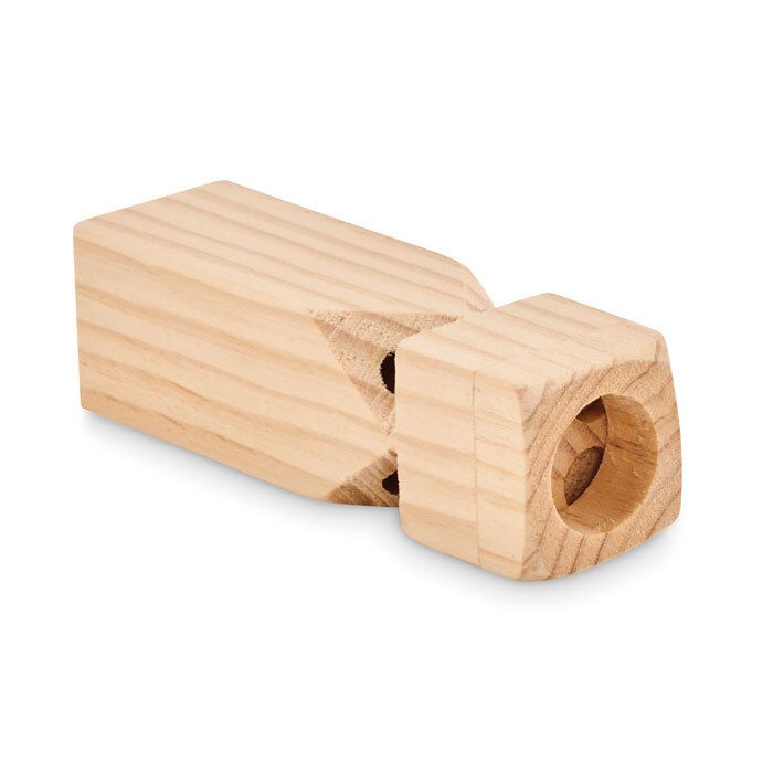 GiftRetail MO6833 - SILVA Sifflet de train en bois