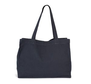 Kimood KI5227 - Grand sac shopping K-loop Navy Blue Jhoot