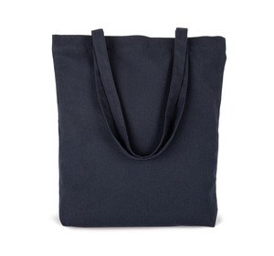 Kimood KI5808 - Sac cabas en coton "K-loop project" recyclé Navy Blue Jhoot