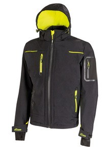 U-Power UPFU187L - Veste softshell Space femme Black Carbon