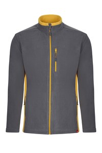 Velilla 201504 - VESTE POLAIRE BICOLORE Grey/Yellow