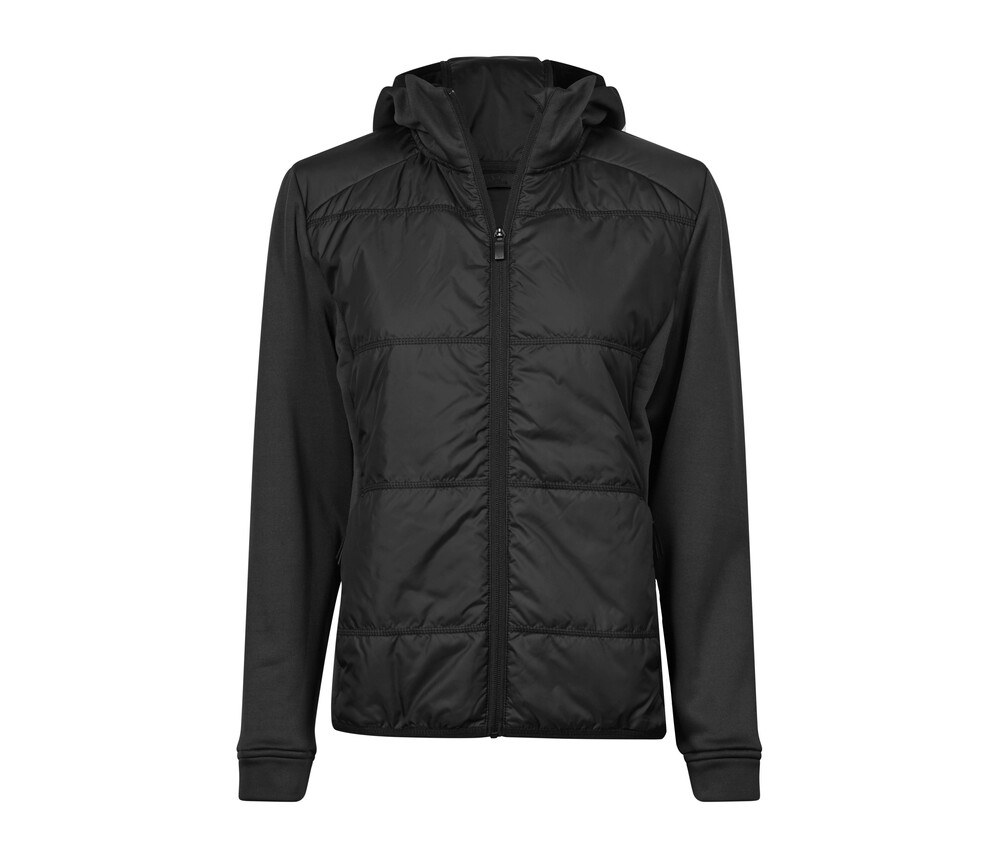 TEE JAYS TJ9113 - Veste bi-matière à capuche femme