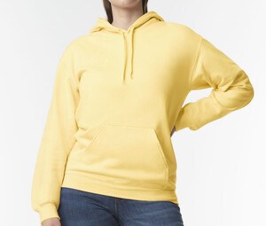 GILDAN GNSF50 - Sweat à capuche unisexe Yellow Haze