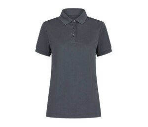 HENBURY HY466 - Polo femme en polyester recyclé Charcoal