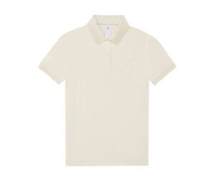 B&C BCW461 - Polo femme 180 Off White