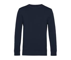 B&C BCU31B - Sweat col rond organique Navy