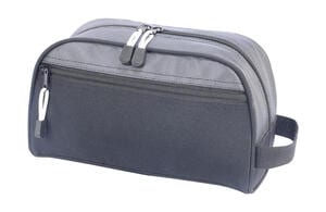 Shugon SH4450 - Bilbao Toiletry Bag Black/Dark Grey