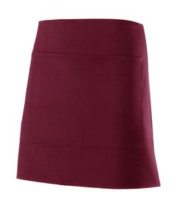 Velilla 404205 - TABLIER 100% POLYESTER COURT Maroon