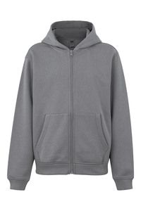 Mukua SF270K - SWEAT KIDS À CAPUCHE ZIPPÉE Heather Grey