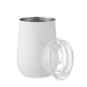 GiftRetail MO2090 - URSA Gobelet en inox recyclé Blanc