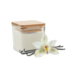 GiftRetail MO2235 - PILA Bougie parfumée carrée 50gr