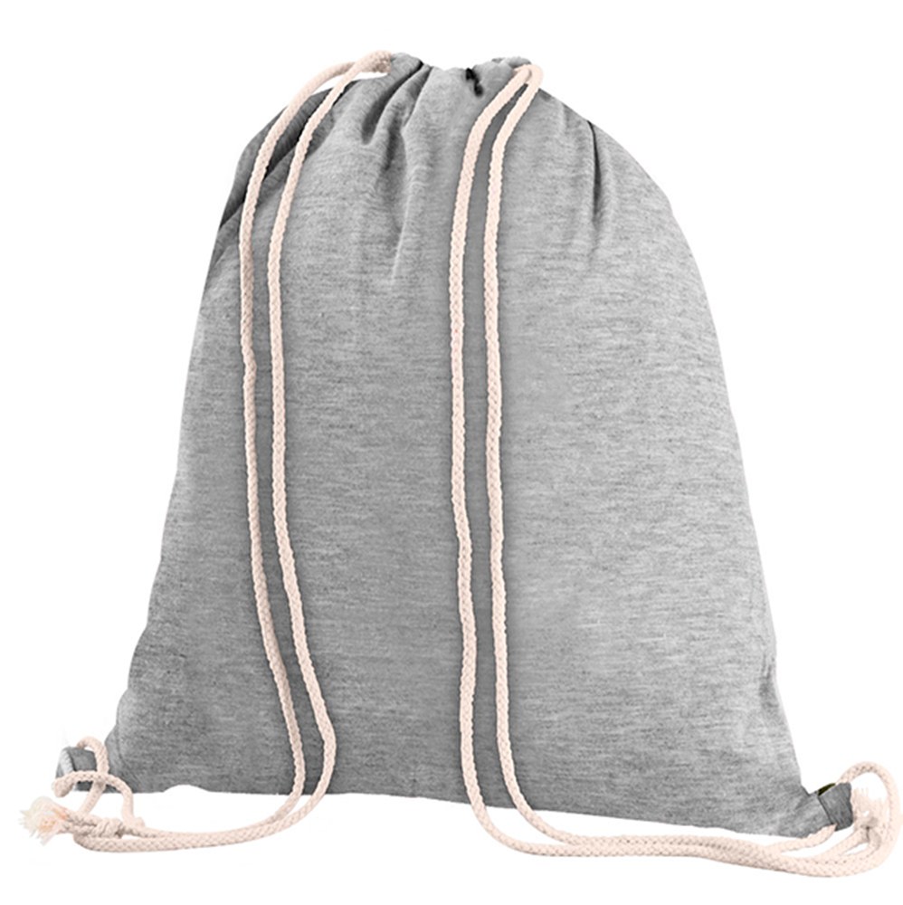 EgotierPro 38009 - Sac à dos polyester effet coton, renforcé, anses épaisses SHIRT