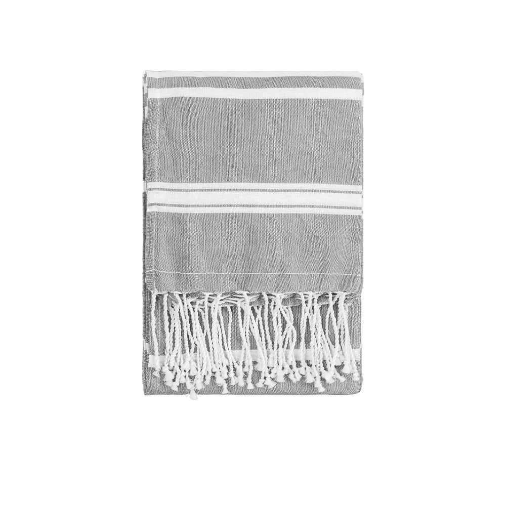 EgotierPro 39000 - Pareo Fouta 90x180 cm, Coton et Polyester ZANZIBAR