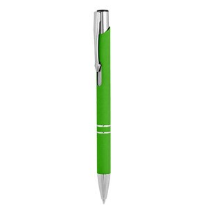 EgotierPro 39052 - Stylo en aluminium avec finition caoutchouc THESIS Green