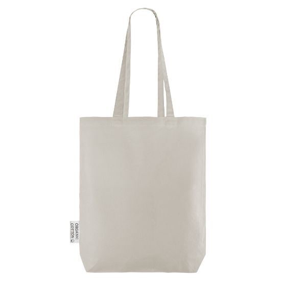 EgotierPro 50040 - Sac en coton 100% toile 180 gr/m2 à longues anses KIOSK