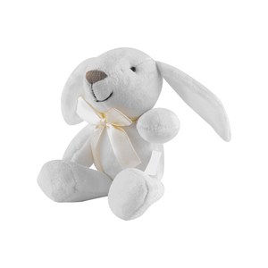 EgotierPro 52061 - JOUET EN PELUCHE COKY Blanc