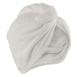 EgotierPro 53528 - Turban Microfibre 280 gr/m2 Fermeture Coco BRUSER Naturel