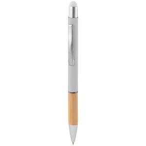 EgotierPro 53564 - Stylo en aluminium recyclé et bambou ANDIKA