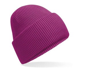 BEECHFIELD BF385R - Bonnet avec large revers Festival Fuchsia