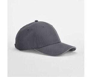 BEECHFIELD BF195R - Casquette 6 panneaux avec liseré Graphite Grey / Light Grey